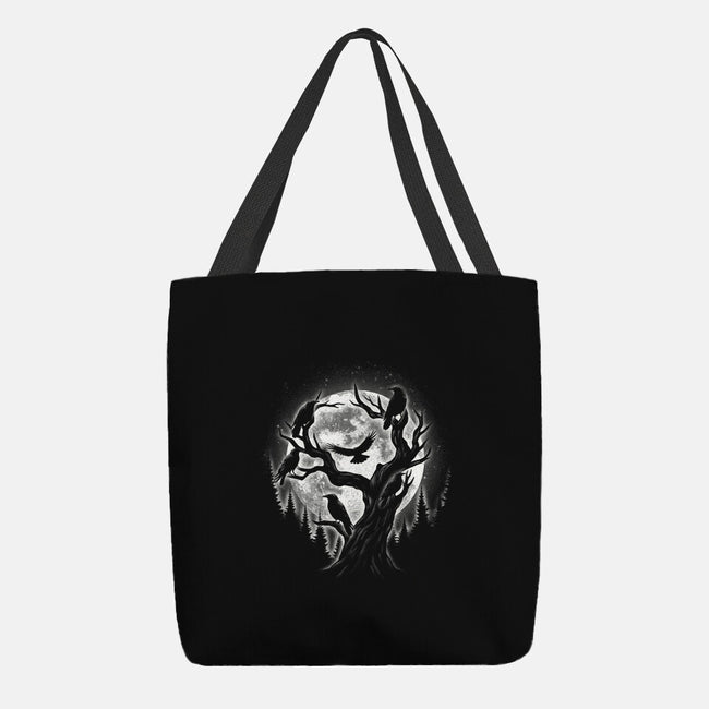 Moonlight Crow-None-Basic Tote-Bag-fanfreak1