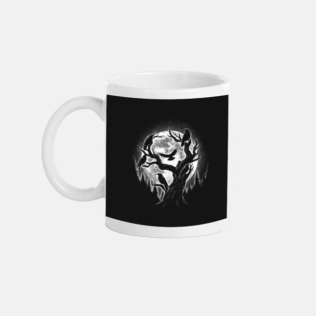 Moonlight Crow-None-Mug-Drinkware-fanfreak1