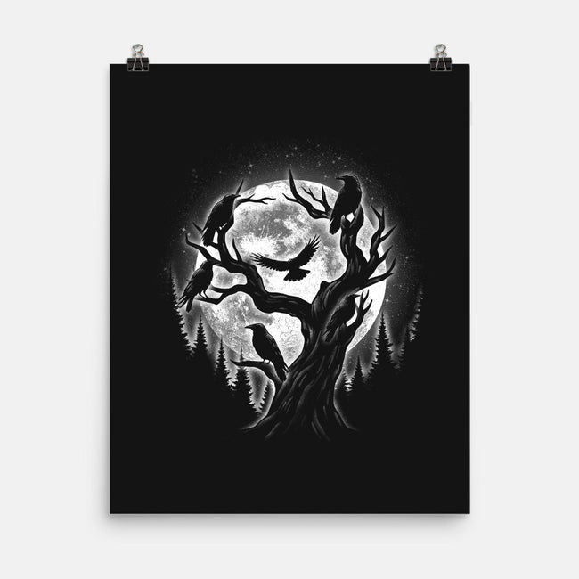 Moonlight Crow-None-Matte-Poster-fanfreak1