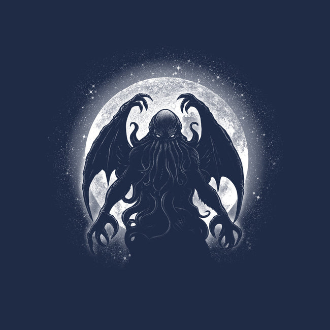Moonlight Cthuhlu-Womens-Basic-Tee-fanfreak1