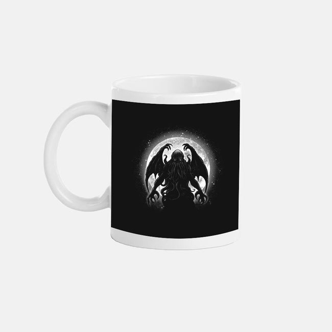 Moonlight Cthuhlu-None-Mug-Drinkware-fanfreak1