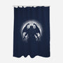 Moonlight Cthuhlu-None-Polyester-Shower Curtain-fanfreak1