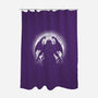 Moonlight Cthuhlu-None-Polyester-Shower Curtain-fanfreak1