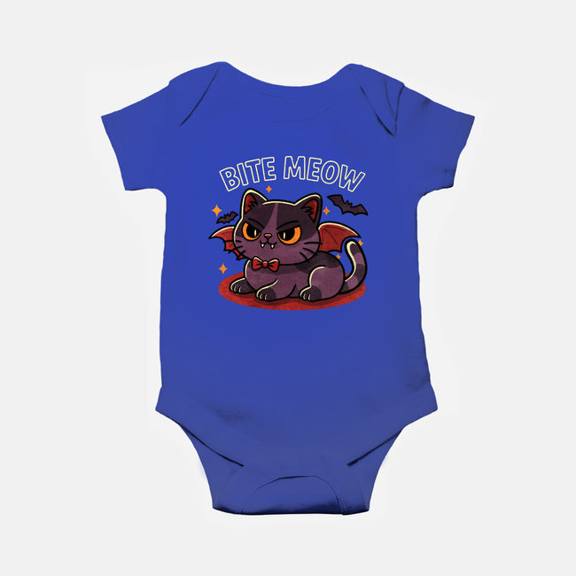 Bite Meow-Baby-Basic-Onesie-fanfreak1