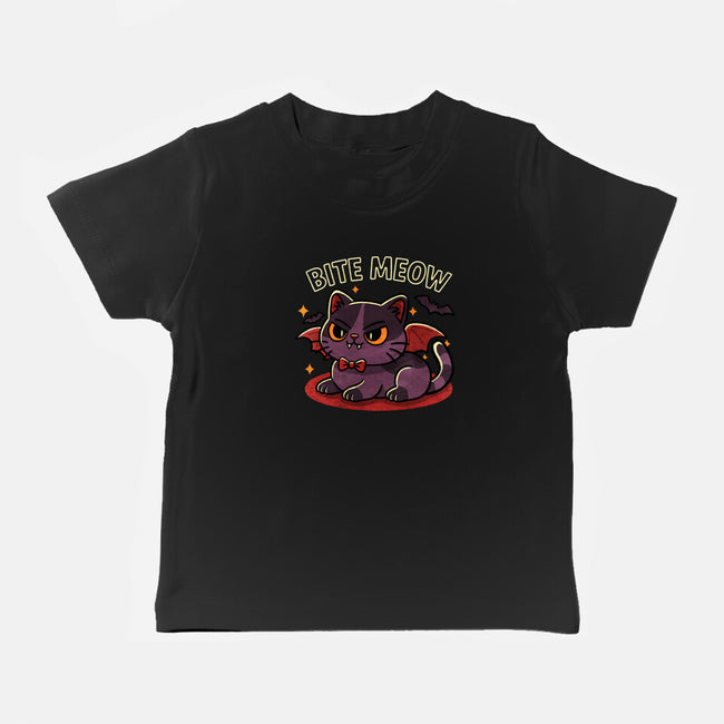 Bite Meow-Baby-Basic-Tee-fanfreak1