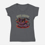 Bite Meow-Womens-V-Neck-Tee-fanfreak1
