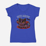 Bite Meow-Womens-V-Neck-Tee-fanfreak1