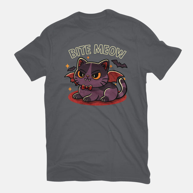 Bite Meow-Womens-Fitted-Tee-fanfreak1