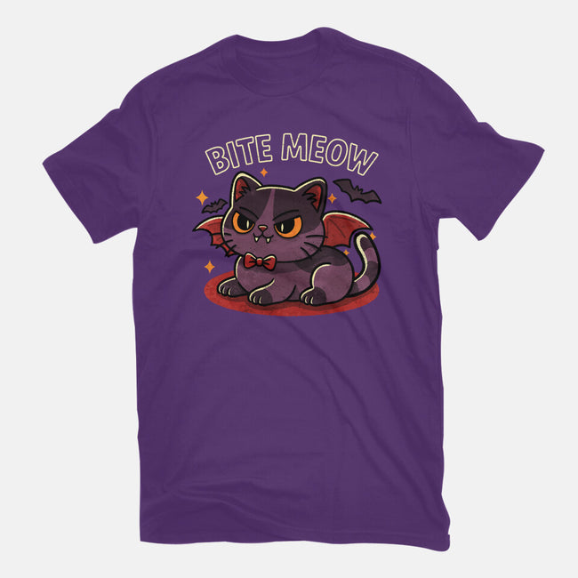 Bite Meow-Womens-Fitted-Tee-fanfreak1