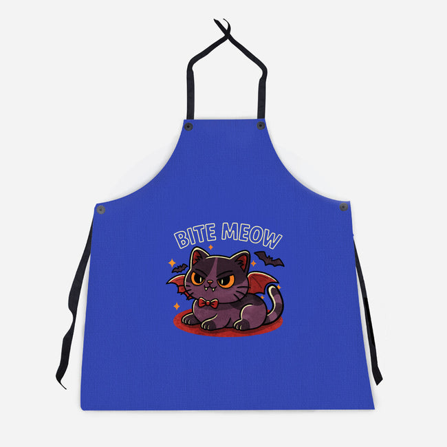 Bite Meow-Unisex-Kitchen-Apron-fanfreak1