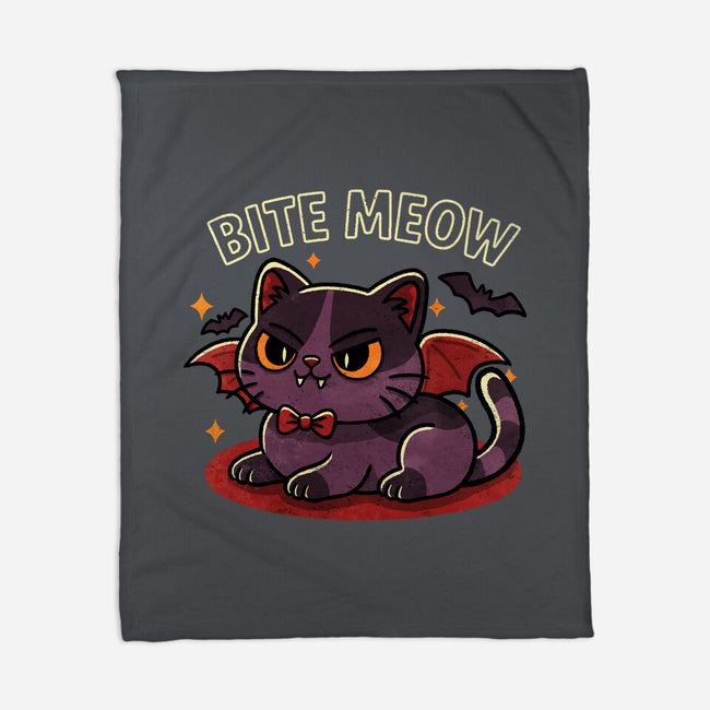 Bite Meow-None-Fleece-Blanket-fanfreak1