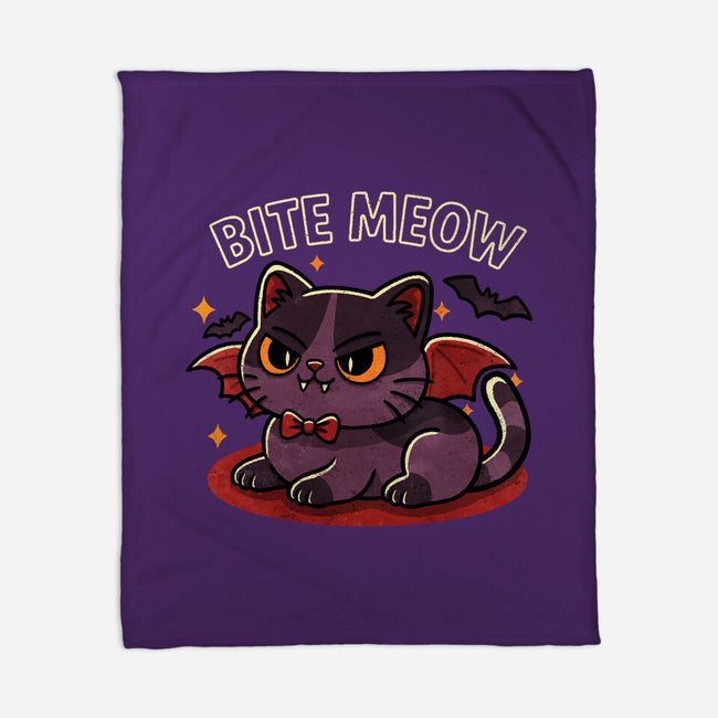 Bite Meow-None-Fleece-Blanket-fanfreak1