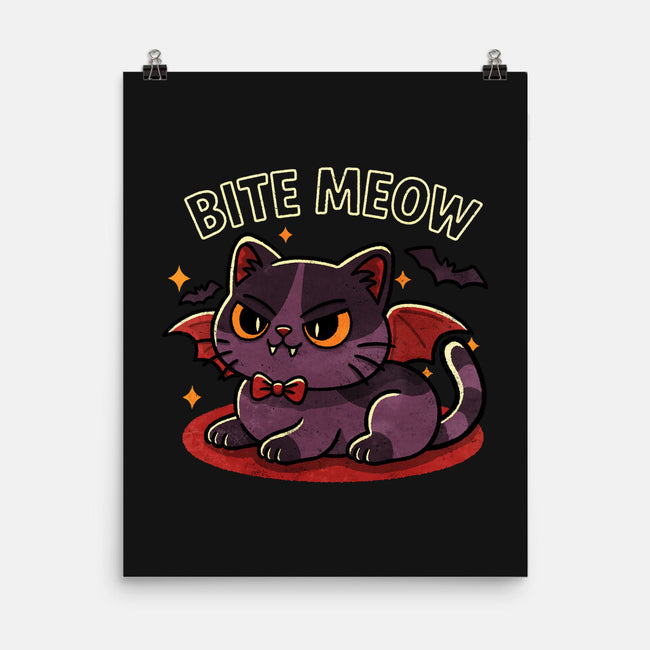 Bite Meow-None-Matte-Poster-fanfreak1