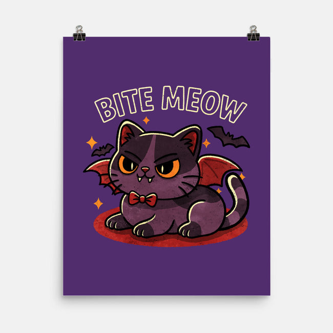 Bite Meow-None-Matte-Poster-fanfreak1