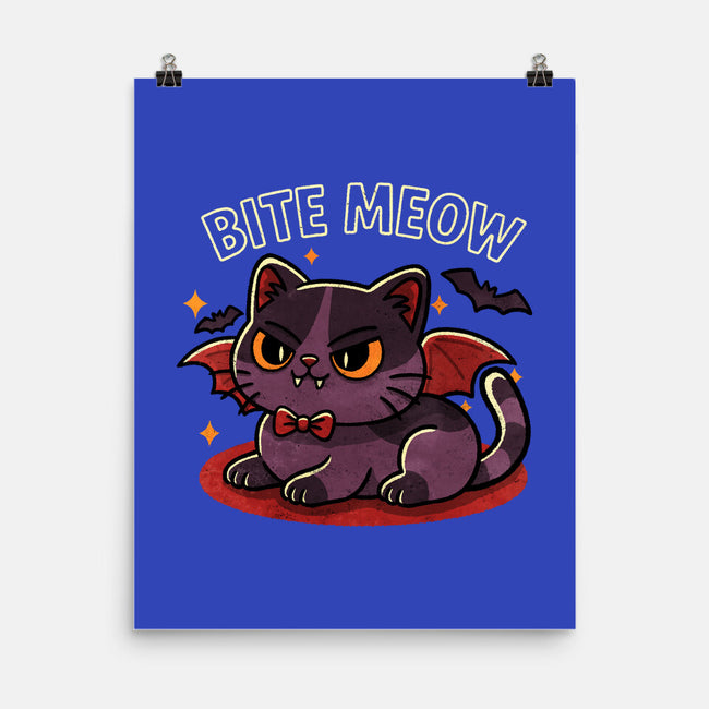 Bite Meow-None-Matte-Poster-fanfreak1