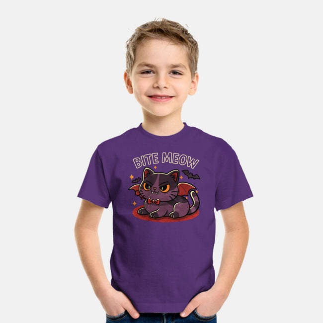 Bite Meow-Youth-Basic-Tee-fanfreak1