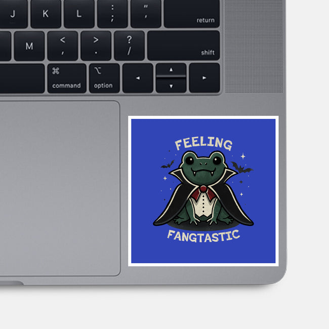 Vampire Frog-None-Glossy-Sticker-fanfreak1