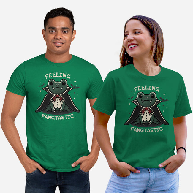 Vampire Frog-Unisex-Basic-Tee-fanfreak1