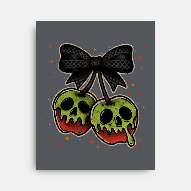 Undead Toxic Fruit-None-Stretched-Canvas-fanfreak1