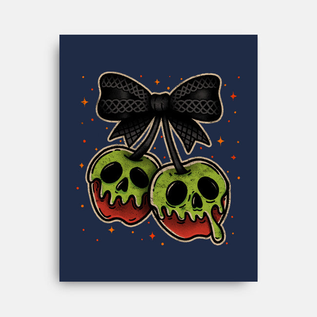 Undead Toxic Fruit-None-Stretched-Canvas-fanfreak1