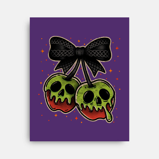 Undead Toxic Fruit-None-Stretched-Canvas-fanfreak1