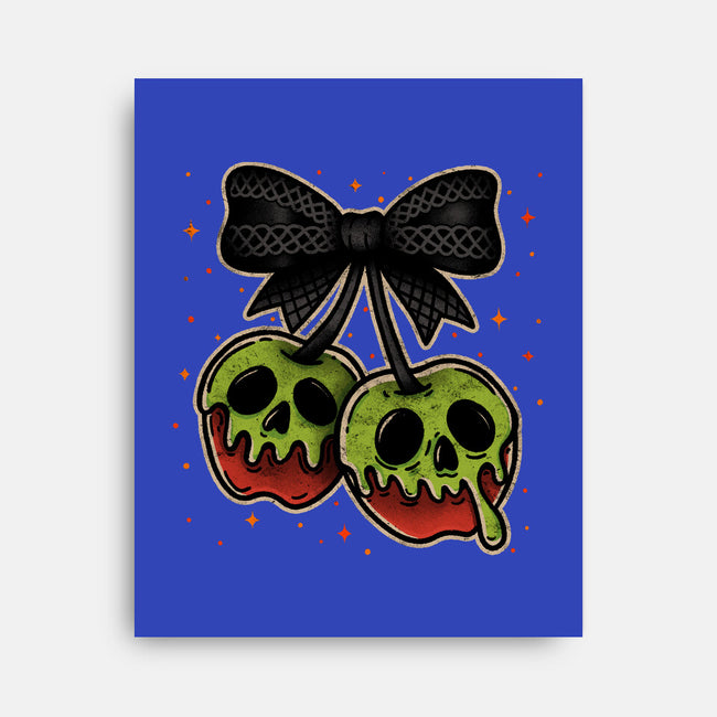 Undead Toxic Fruit-None-Stretched-Canvas-fanfreak1