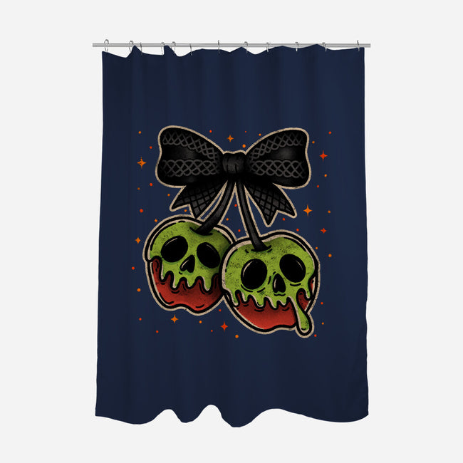 Undead Toxic Fruit-None-Polyester-Shower Curtain-fanfreak1