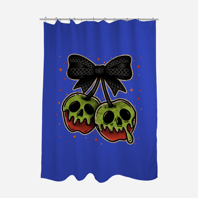 Undead Toxic Fruit-None-Polyester-Shower Curtain-fanfreak1