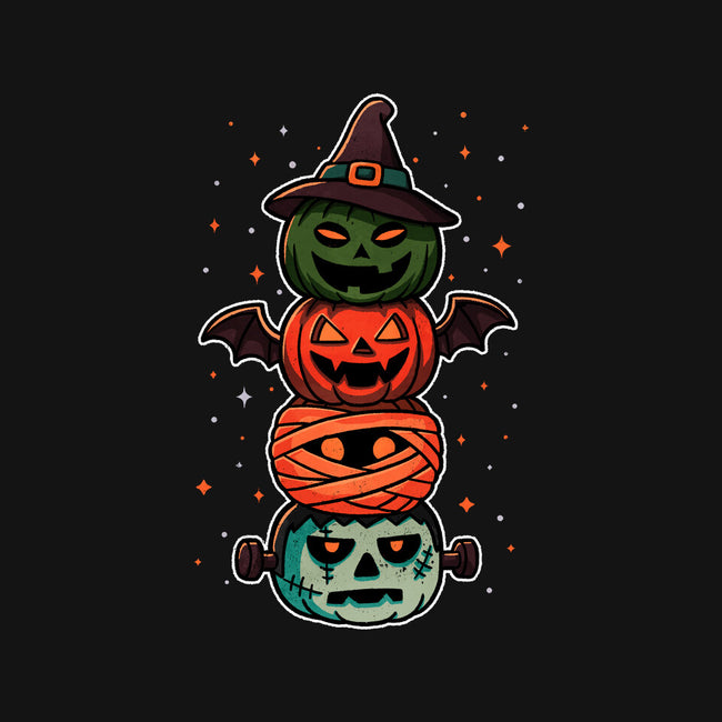 Pumpkin Totem-Mens-Long Sleeved-Tee-fanfreak1
