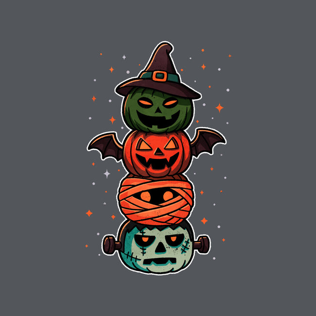 Pumpkin Totem-Mens-Long Sleeved-Tee-fanfreak1