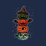 Pumpkin Totem-Womens-V-Neck-Tee-fanfreak1