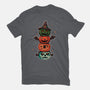 Pumpkin Totem-Womens-Fitted-Tee-fanfreak1