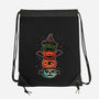 Pumpkin Totem-None-Drawstring-Bag-fanfreak1