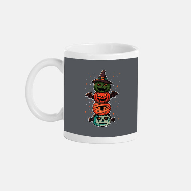 Pumpkin Totem-None-Mug-Drinkware-fanfreak1