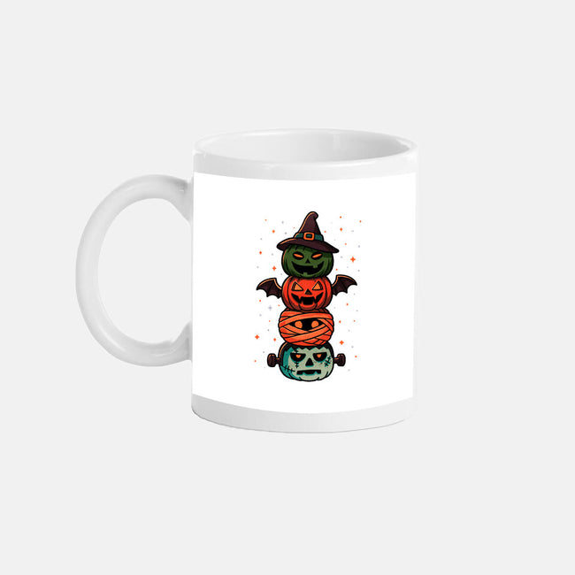 Pumpkin Totem-None-Mug-Drinkware-fanfreak1