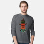 Pumpkin Totem-Mens-Long Sleeved-Tee-fanfreak1