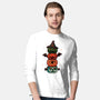 Pumpkin Totem-Mens-Long Sleeved-Tee-fanfreak1