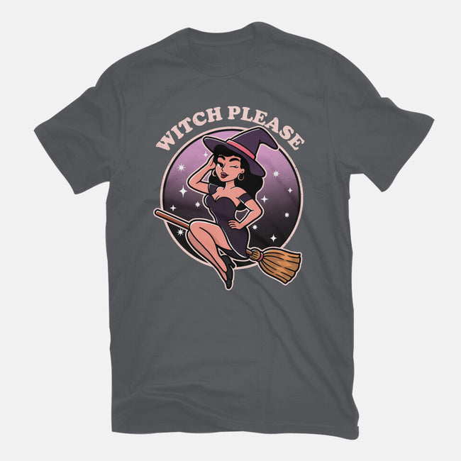 Spooky Witch Please-Unisex-Basic-Tee-fanfreak1