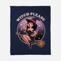 Spooky Witch Please-None-Fleece-Blanket-fanfreak1
