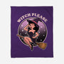 Spooky Witch Please-None-Fleece-Blanket-fanfreak1