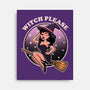 Spooky Witch Please-None-Stretched-Canvas-fanfreak1