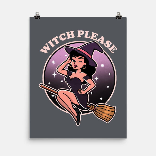Spooky Witch Please-None-Matte-Poster-fanfreak1