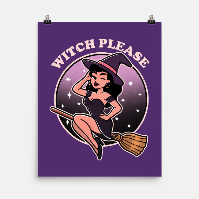 Spooky Witch Please-None-Matte-Poster-fanfreak1