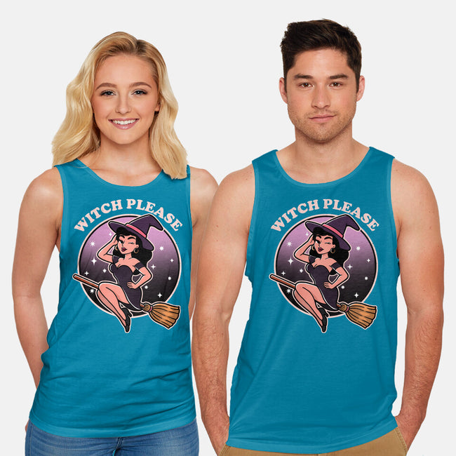 Spooky Witch Please-Unisex-Basic-Tank-fanfreak1