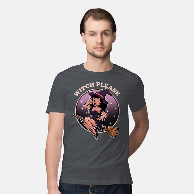 Spooky Witch Please-Mens-Premium-Tee-fanfreak1