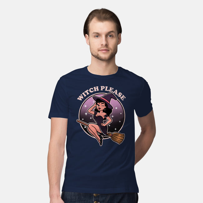 Spooky Witch Please-Mens-Premium-Tee-fanfreak1