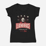 Team Leatherface-Womens-V-Neck-Tee-Getsousa!