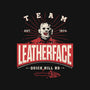 Team Leatherface-Mens-Basic-Tee-Getsousa!