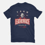 Team Leatherface-Mens-Basic-Tee-Getsousa!