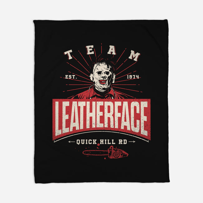Team Leatherface-None-Fleece-Blanket-Getsousa!